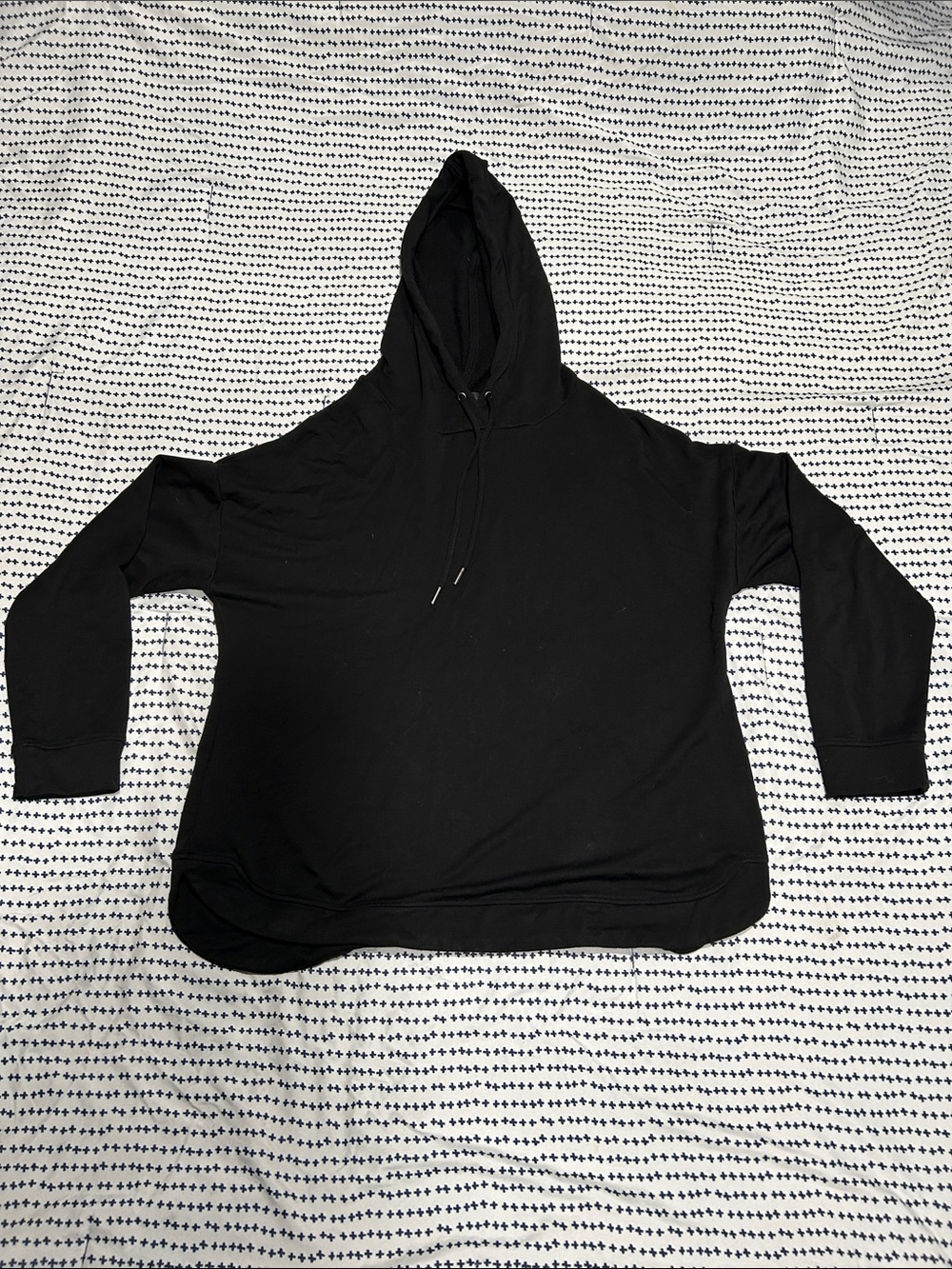 Women’s XL Black Hoodie Shirt